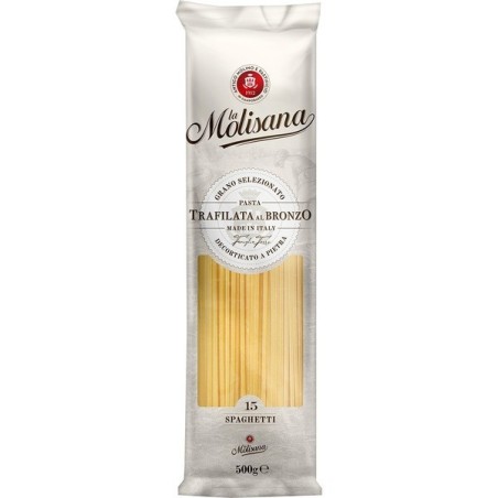 Spaguetti “La Molisana”. Grano Selezionato.