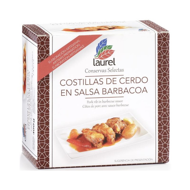 Costillas de cerdo en salsa barbacoa
