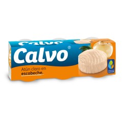 Atún claro en escabeche CALVO