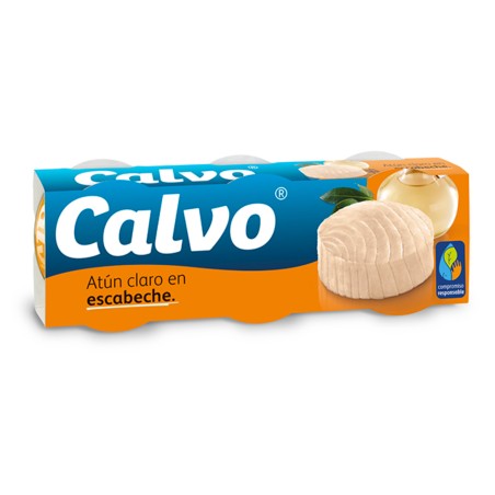 Atún claro en escabeche CALVO