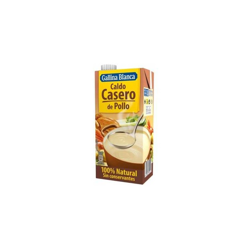 Caldo de pollo gallina blanca (envío solamente comunidad de Madrid)