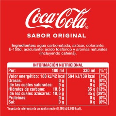 Coca Cola Original unidad (envío solamente comunidad de Madrid)