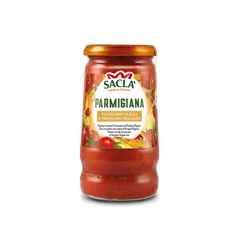 Salsa tomates CHERRYS con queso parmigiano “sacla” Salsa tomates CHERRYS con queso parmigiano “sacla”
