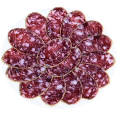 Salchichón ibérico de bellota plato 100g
