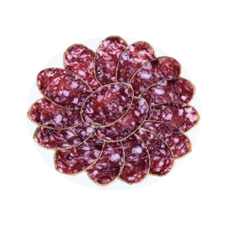 Salchichón ibérico de bellota plato 100g