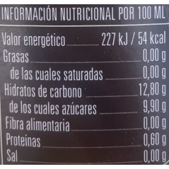 Zumo de piña ecológico