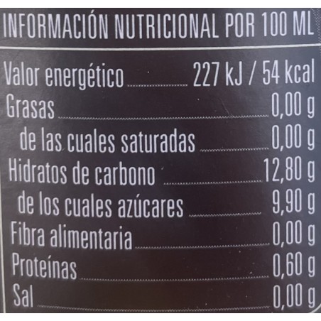 Zumo de piña ecológico