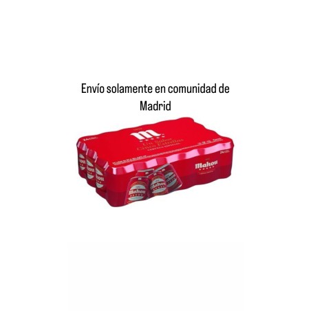 Cerveza Mahou 5 Estrellas 24 latas 33 cl (envío solamente en Comunidad de Madrid)