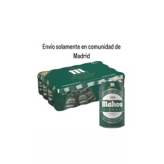 Cerveza Mahou Clásica 24 latas 33cl (envío solamente en Comunidad de Madrid)