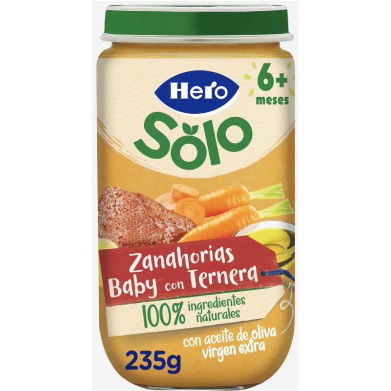 OFERTA Potitos Hero Zanahorias baby con ternera