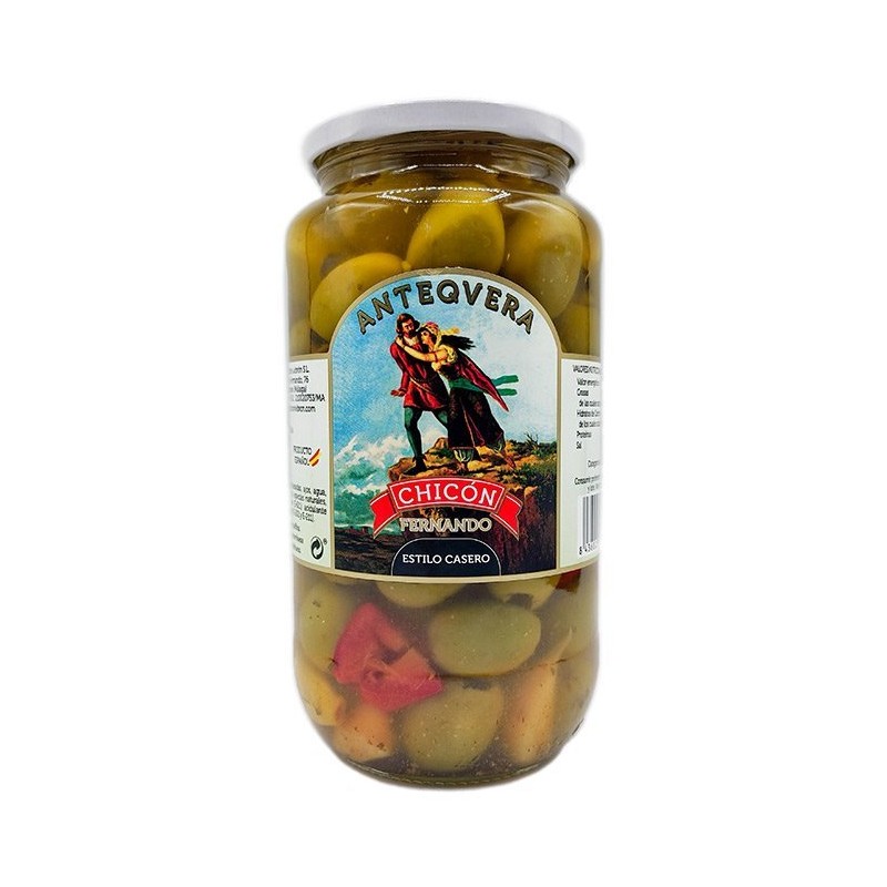 Aceitunas gordal sin hueso ESTILO CASERO