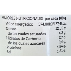 Aceituna manzanilla deshuesada sabor anchoa