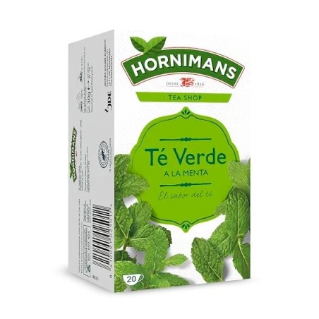 Te verde hornimans a la menta
