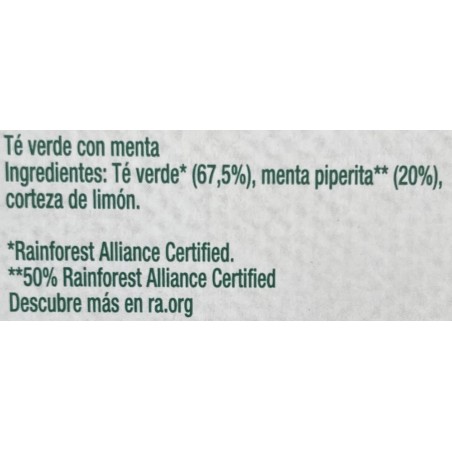 Te verde a la menta