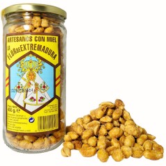 Cacahuetes con miel