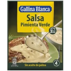 Salsa pimienta verde
