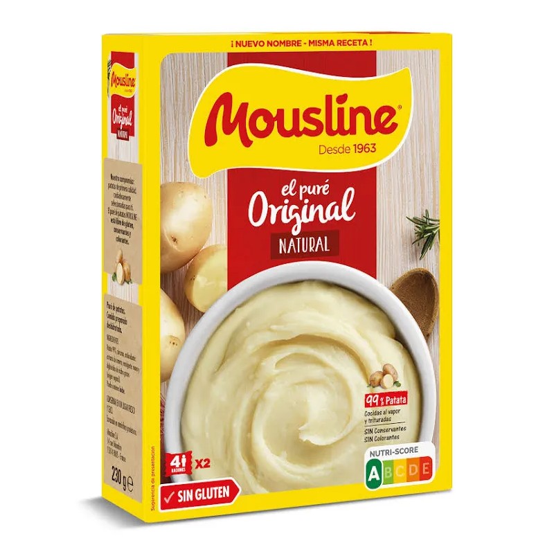Puré de patatas mousline