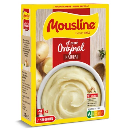Puré de patatas mousline