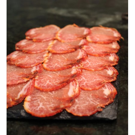 Lomo bellota 100x100 ibérico loncheado a cuchillo