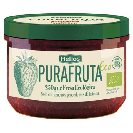 Purafruta de fresa. Fruta para untar