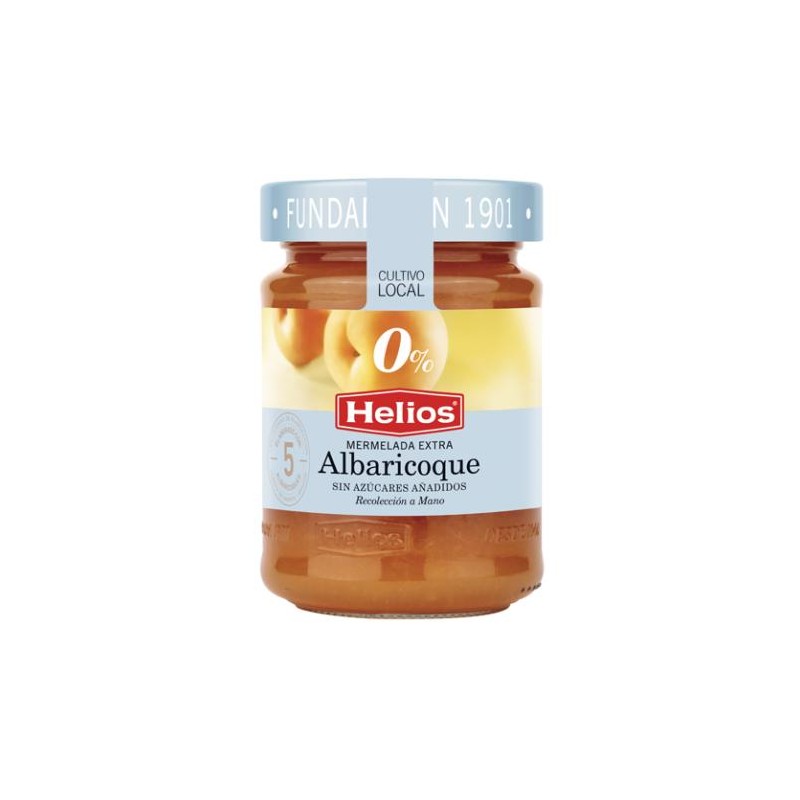 Mermelada de albaricoques 0% helios