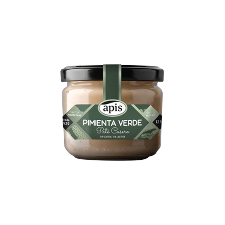Paté pimienta verde apis