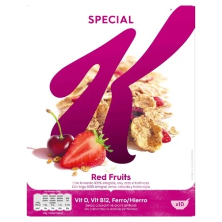 Kellogs red fruits