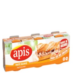 Paté suave fácil de untar apis