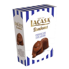 Bombones chocolate con leche Lacasa