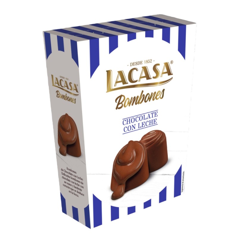 Bombones chocolate con leche Lacasa Bombones chocolate con leche Lacasa