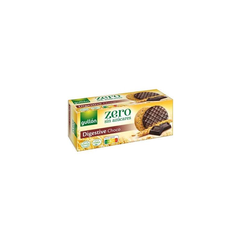 Galleta digestivas de chocolate 0% Gullón