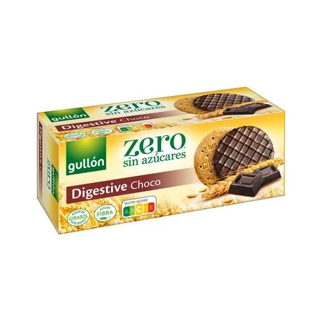 Galleta digestivas de chocolate 0% Gullón