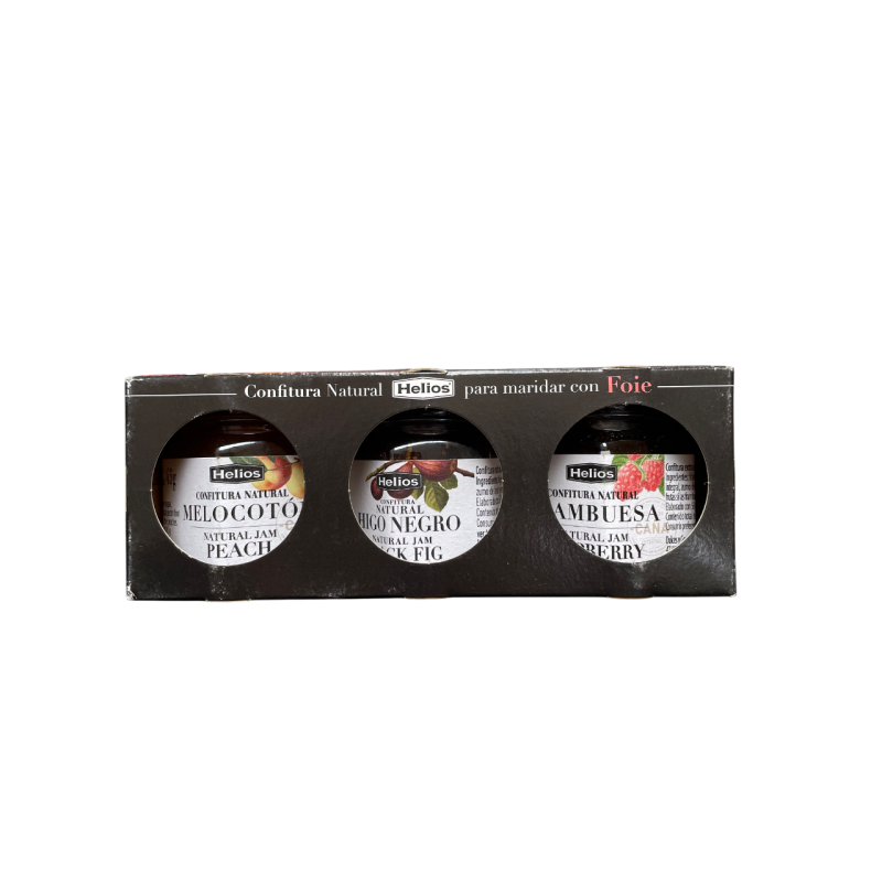 Confituras para maridar con foie MELOCOTÓN, FRAMBUESA, HIGO NEGRO Confituras para maridar con foie MELOCOTÓN, FRAMBUESA, HIGO NEGRO