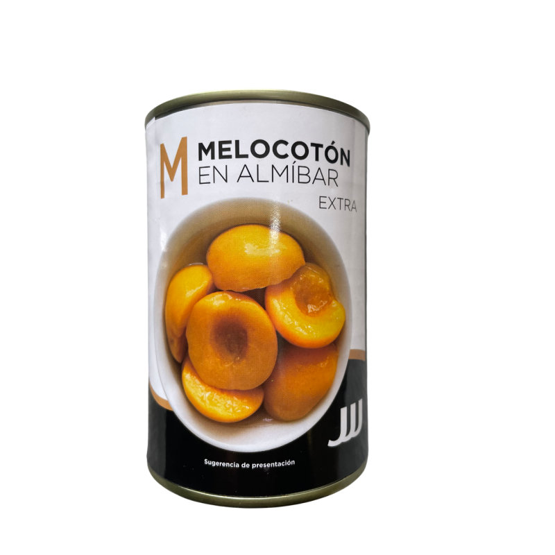 Melocotón en almíbar extra JJJ Melocotón en almíbar extra JJJ