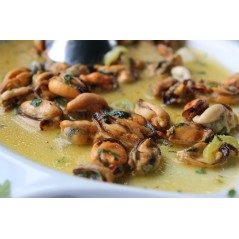 Mejillones en salsa de vino Albariño marca Calvo Edición Limitada