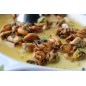 Mejillones en salsa de vino Albariño marca Calvo Edición Limitada Mejillones en salsa de vino Albariño marca Calvo Edición Limitada