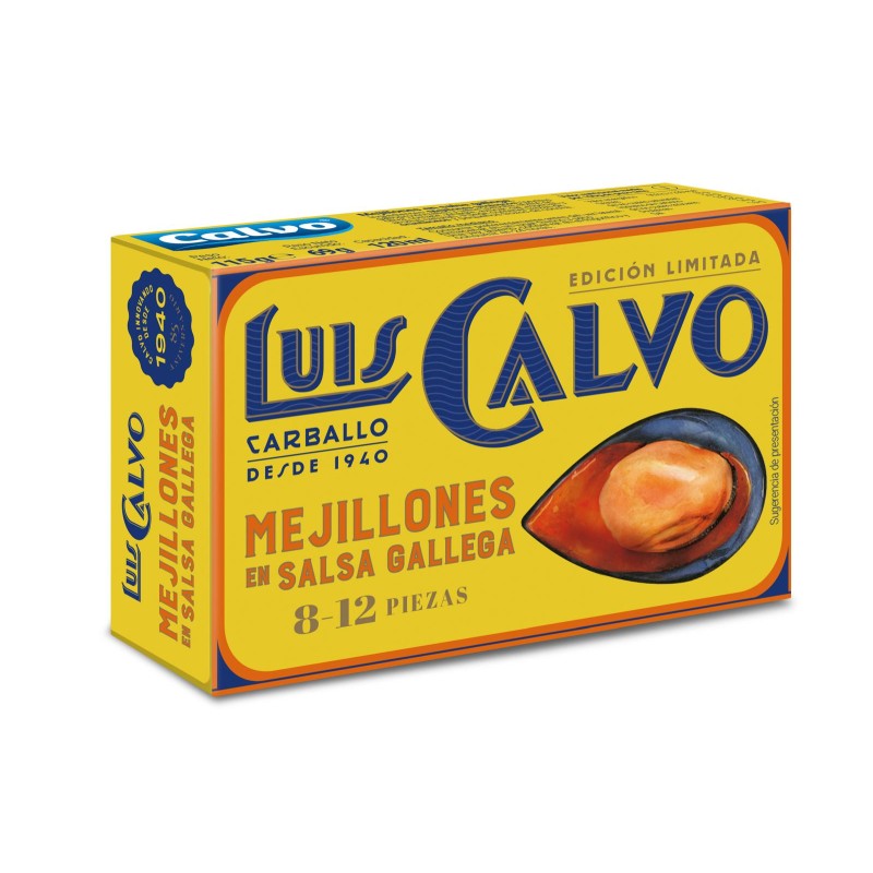 Mejillones en Salsa Gallega Calvo Edición Limitada