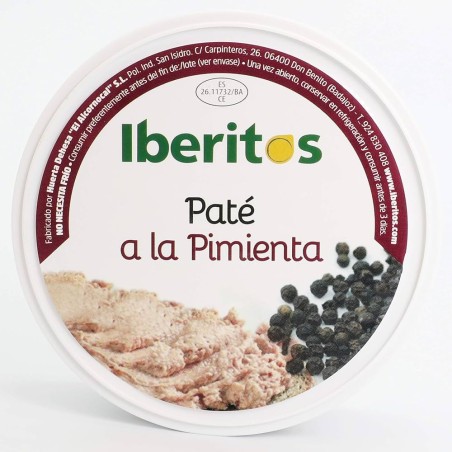 Pate a la Pimienta Iberitos