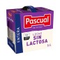 Leche entera UHT SIN LACTOSA de Pascual. Pack 6 briks de 1 Litro. ENVÍOS SÓLO A LA COMUNIDAD DE MADRID.
