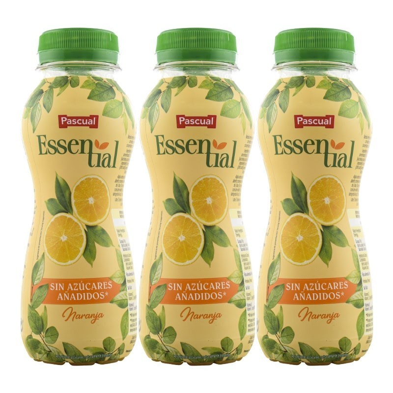 Zumo de Naranja Essential Pascual 3x200ml