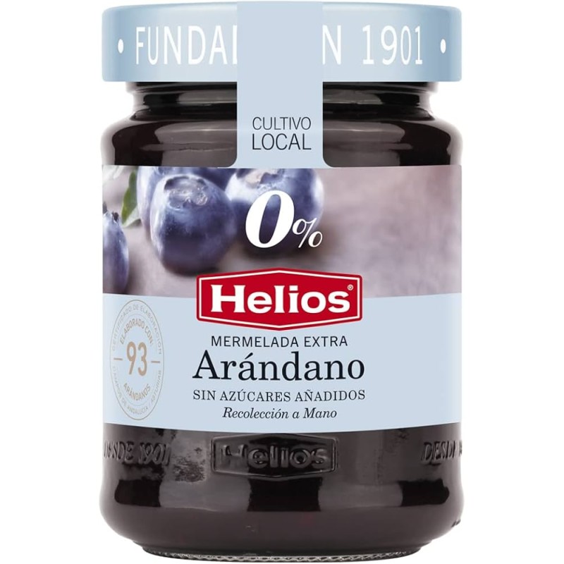 Mermelada de arandano 0% helios