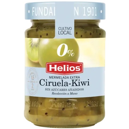 Mermelada ciruela-kiwi 0% helios