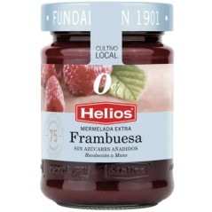 Mermelada frambuesa 0% helios