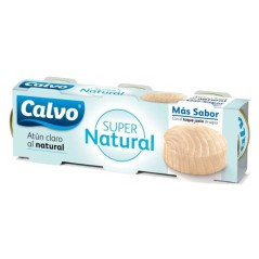Atún Calvo super natural pack 3 X 80g