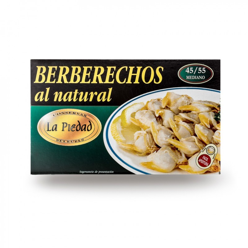 Berberechos frescos al natural 45/55 Berberechos frescos al natural 45/55