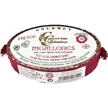 Mejillón mediano 8/12 Gourmet. Cambados.