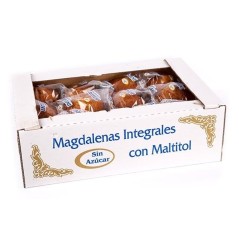 Caja de magdalenas integrales 12 uds