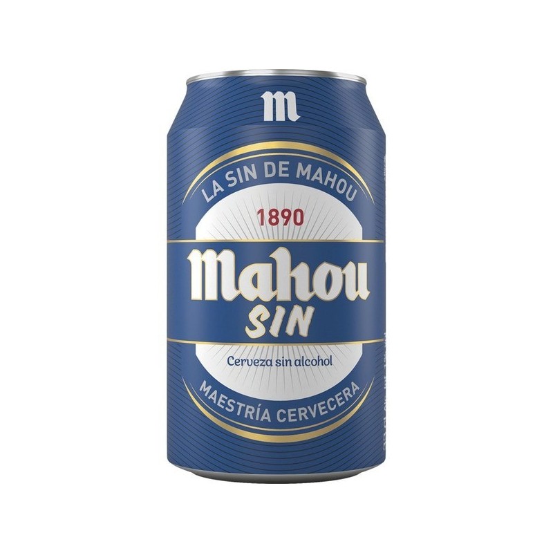 Mahou Sin Alcohol lata 33cl unidad (envío solamente comunidad de Madrid)